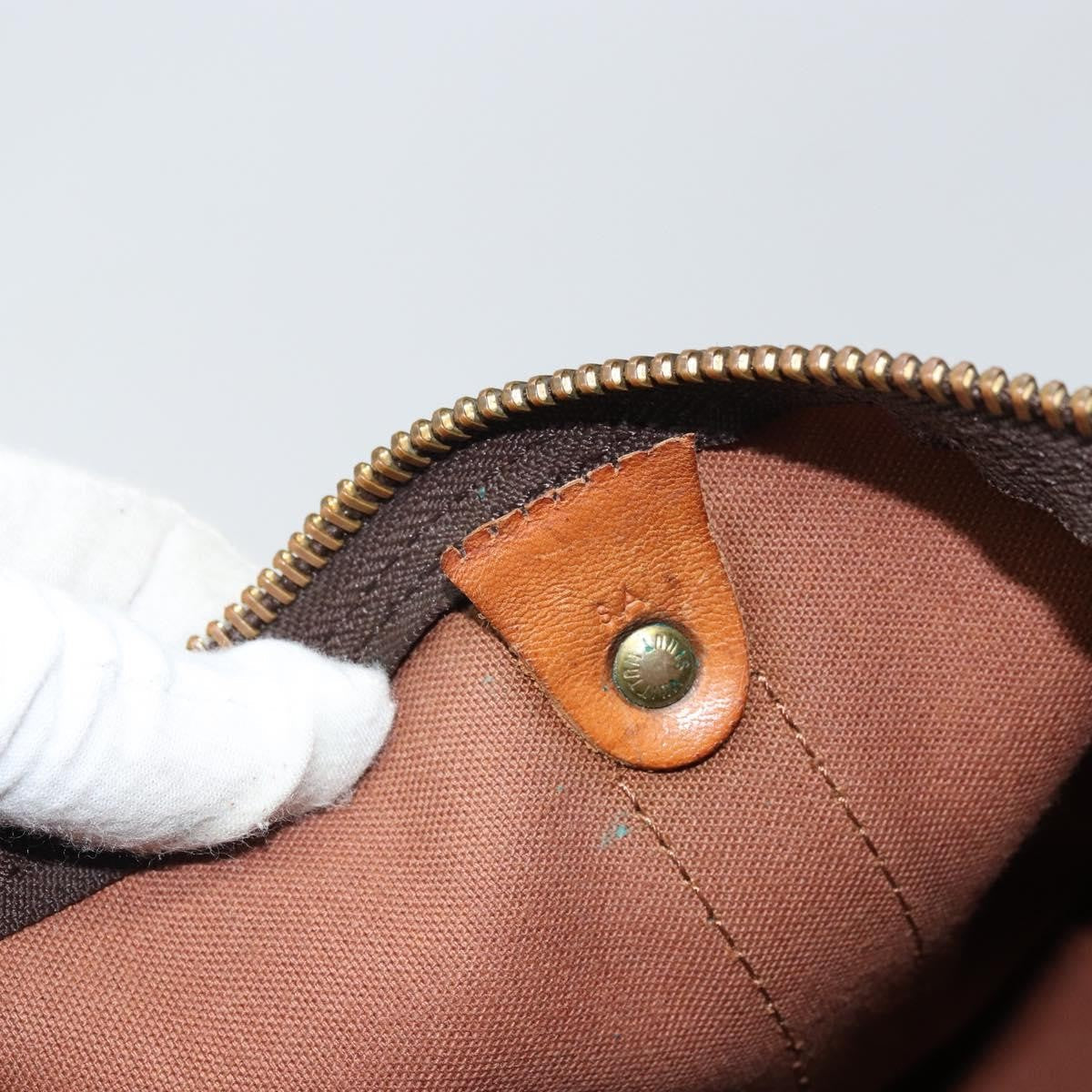 Louis Vuitton Keepall Bag Monogram Canvas Brown Canvas Travel Bag Bag (Pre-Owned)