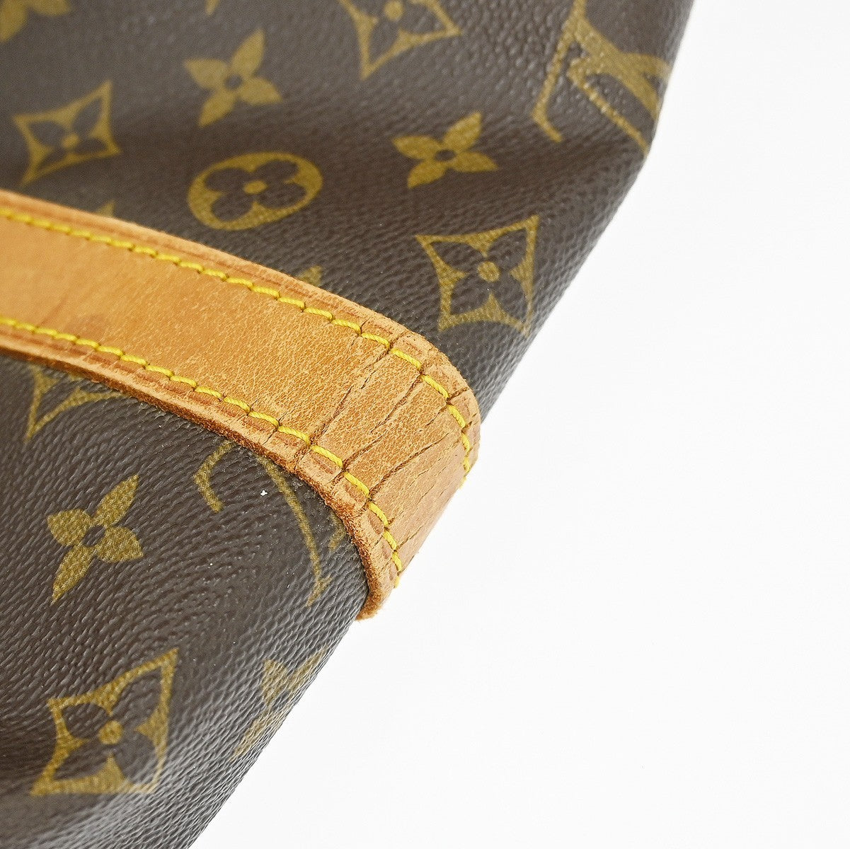 Louis Vuitton Keepall Bag Monogram Canvas Brown Canvas Travel Bag Bag (Pre-Owned)