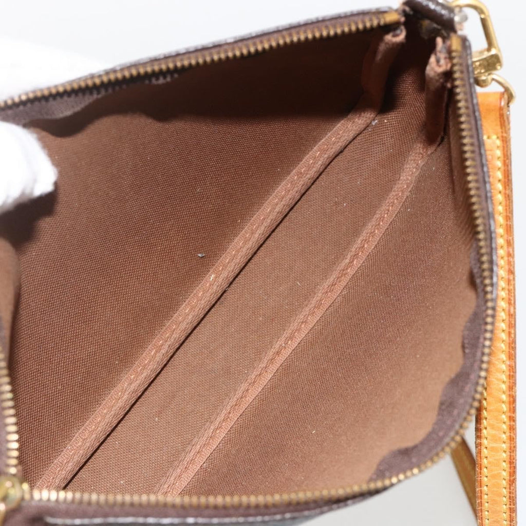 Louis Vuitton Pochette Accessoires Limited Edition Monogram Graffiti Brown Canvas Clutche & Pouche Bag (Pre-Owned)