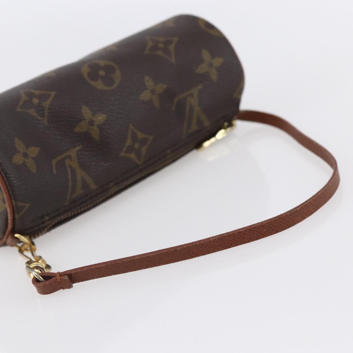 Louis Vuitton Papillon Pochette Monogram Canvas Brown Canvas Clutche & Pouche Bag (Pre-Owned)