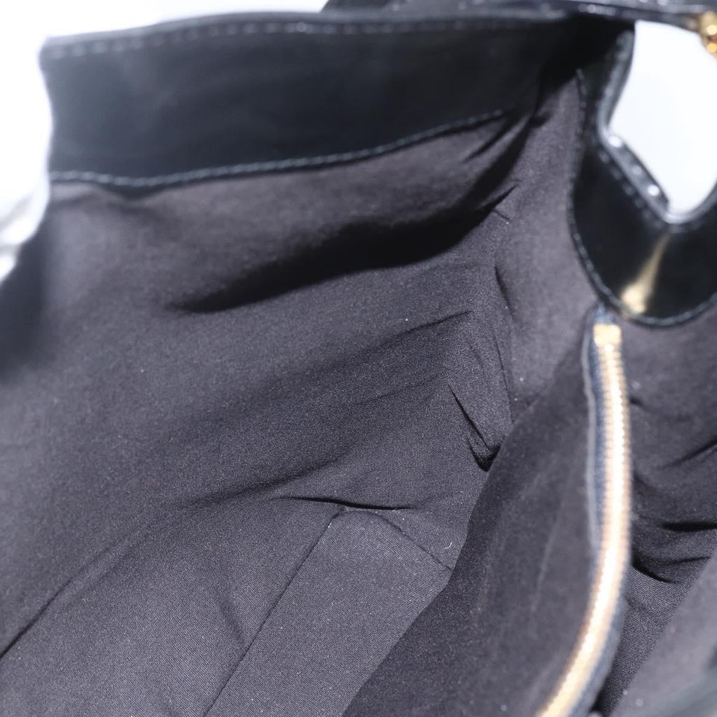 Louis Vuitton Mandara Handbag Epi Leather Black Leather Tote Bag Bag (Pre-Owned)