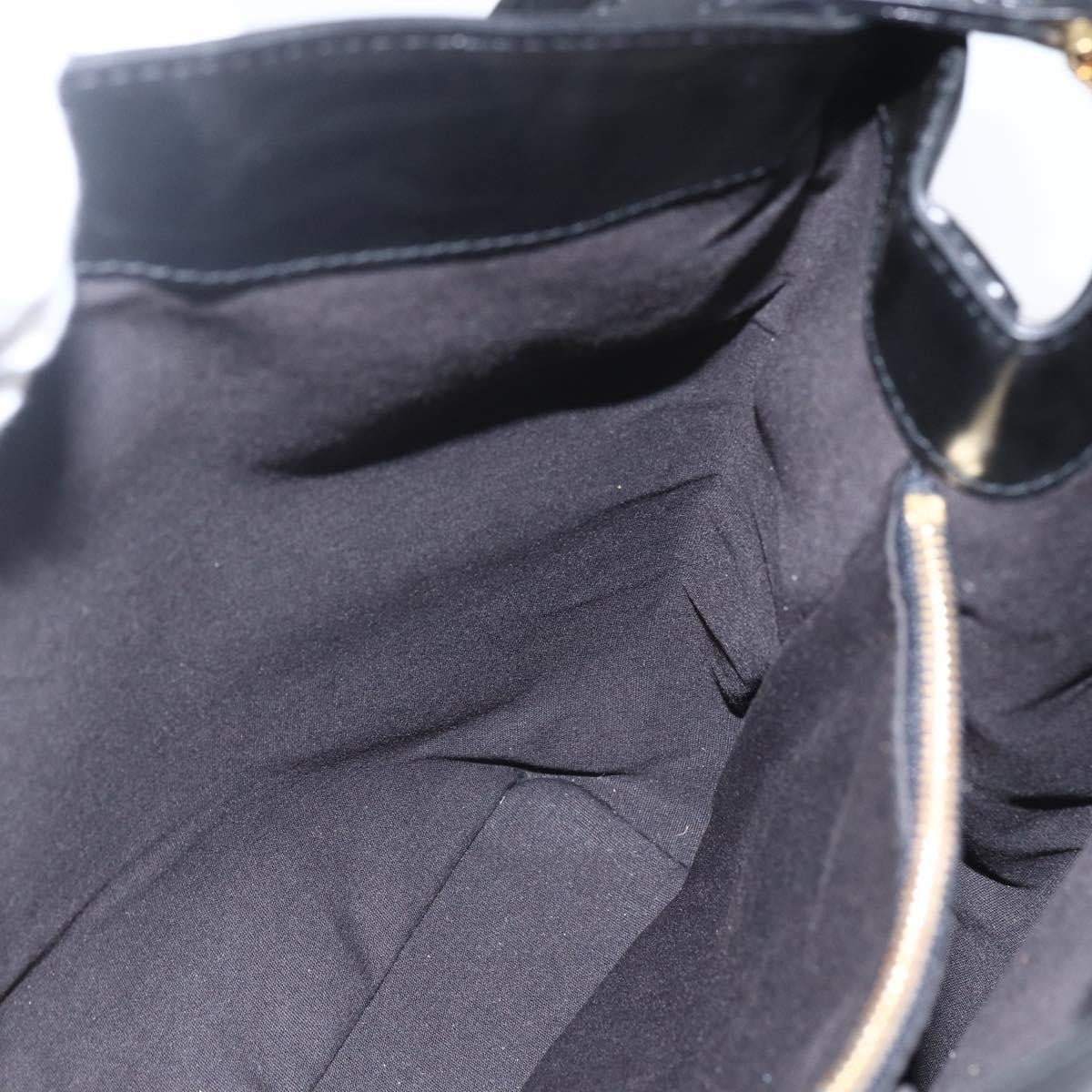Louis Vuitton Mandara Handbag Epi Leather Black Leather Tote Bag Bag (Pre-Owned)