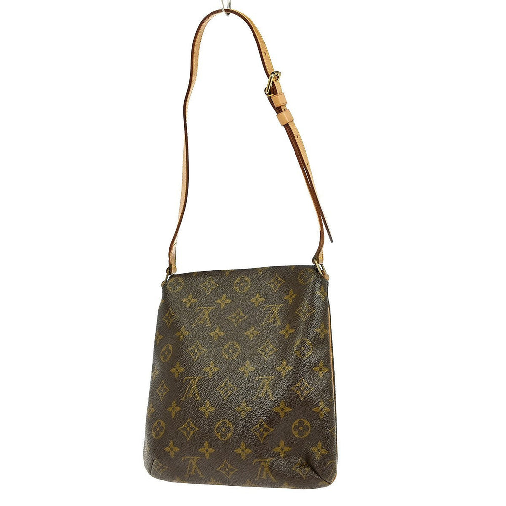 Louis Vuitton Musette Salsa Handbag Monogram Canvas Brown Canvas Shoulder Bag Bag (Pre-Owned)