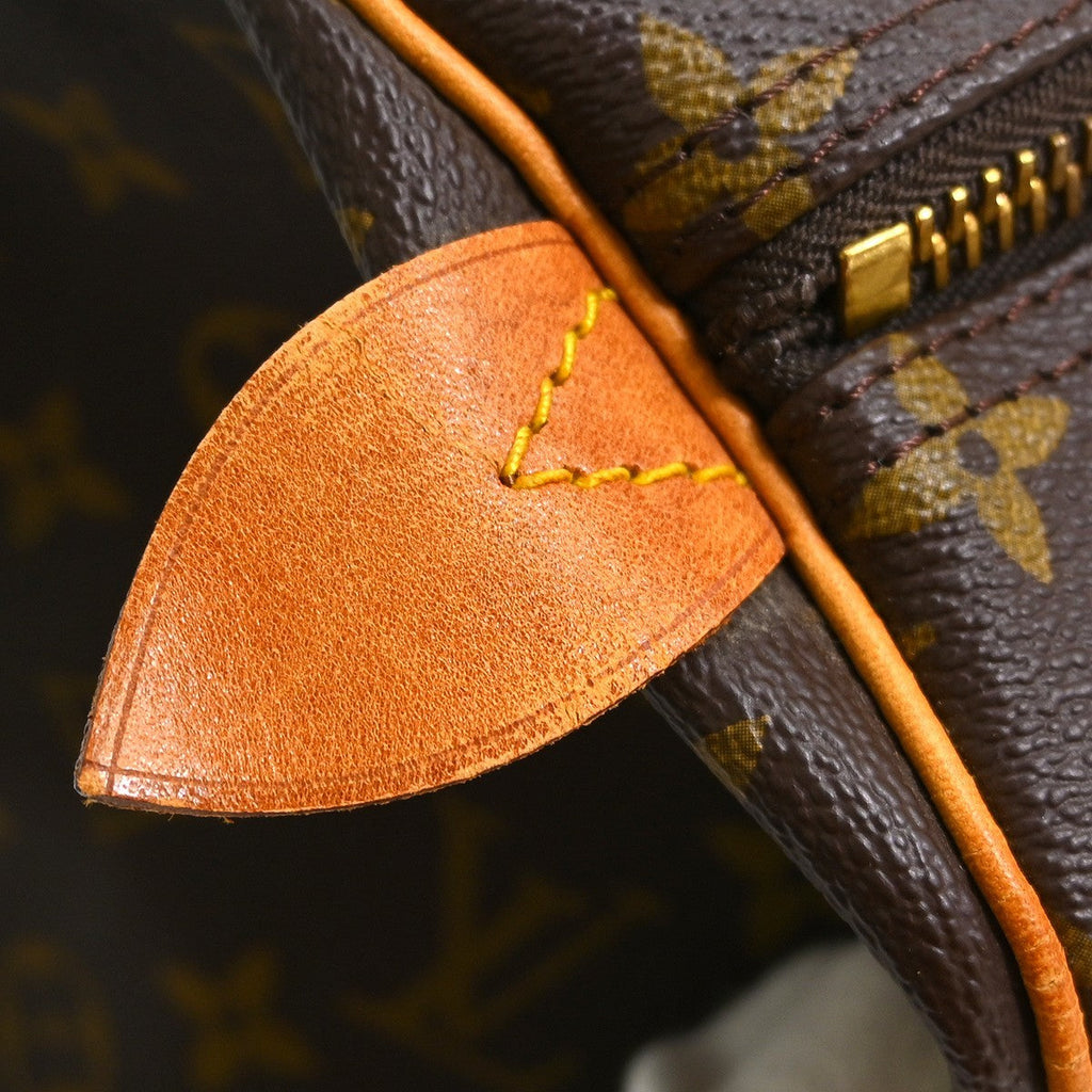Louis Vuitton Keepall Bag Monogram Canvas Brown Canvas Travel Bag Bag (Pre-Owned)