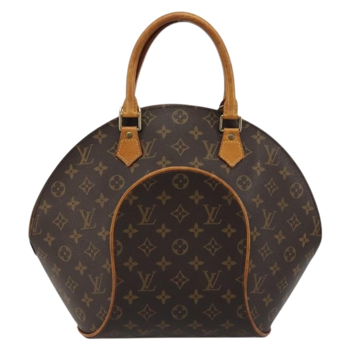Louis Vuitton Ellipse Bag Monogram Canvas Brown Canvas Handbag (Pre-Owned)