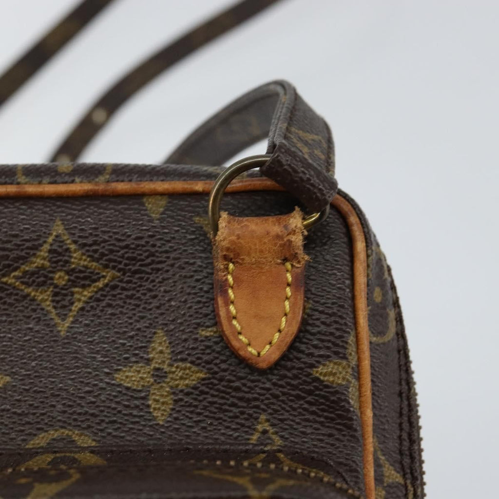 Louis Vuitton Amazone Bag Monogram Canvas Brown Canvas Shoulder Bag Bag (Pre-Owned)