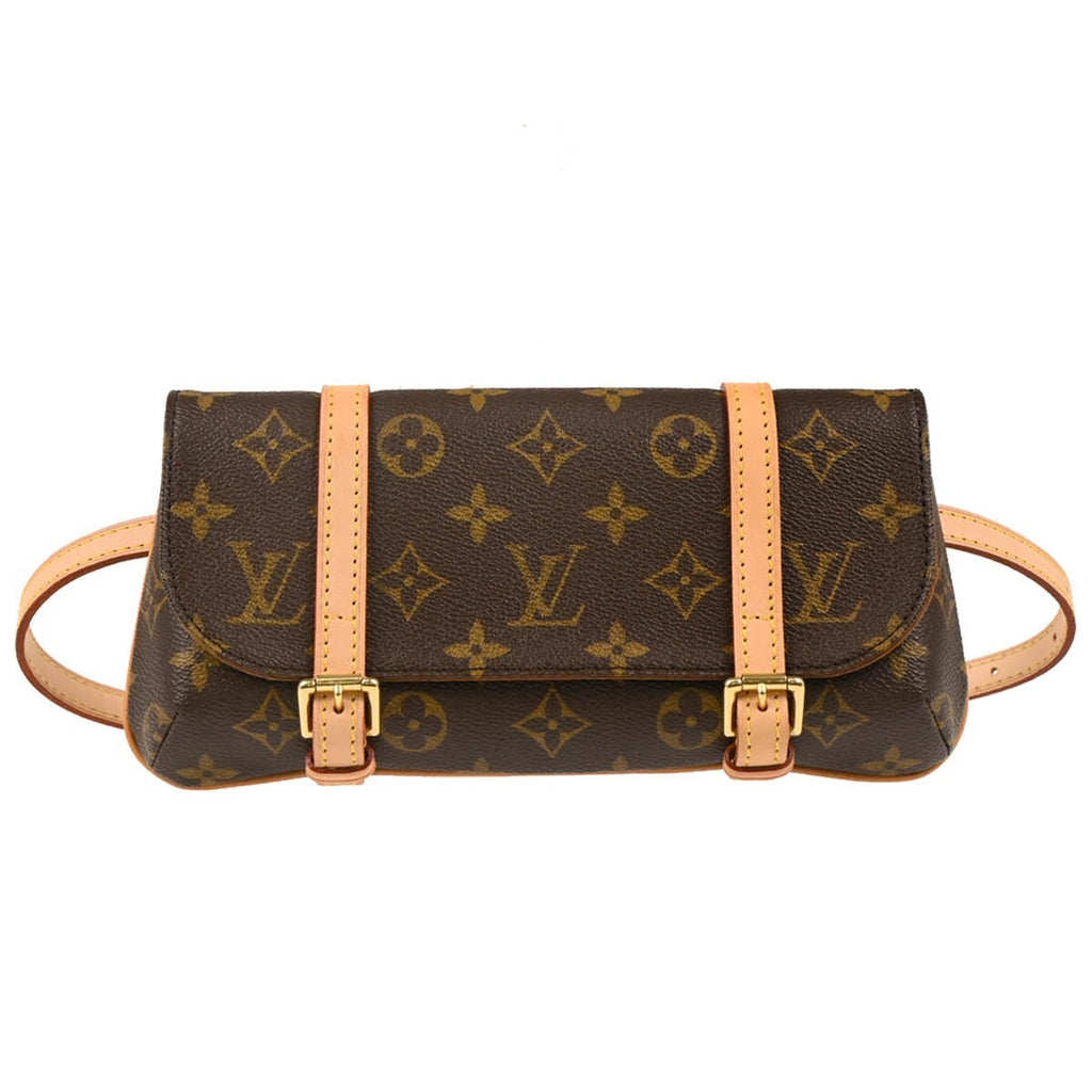 Louis Vuitton Marelle Waist Bag Monogram Canvas Brown Canvas Clutche & Pouche Bag (Pre-Owned)