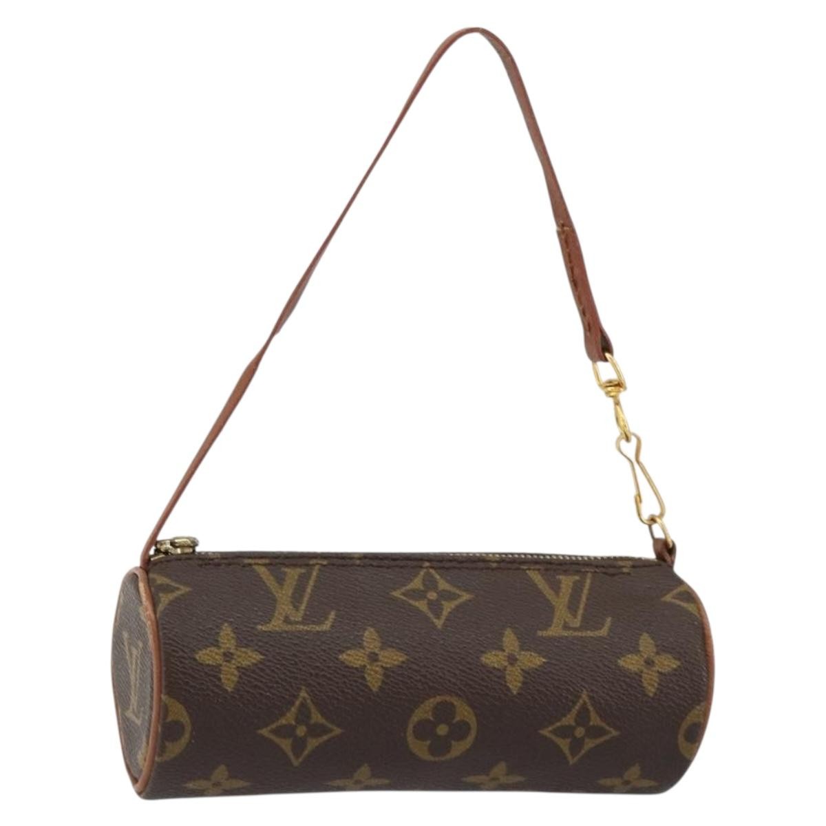 Louis Vuitton Papillon Pochette Monogram Canvas Brown Canvas Clutche & Pouche Bag (Pre-Owned)