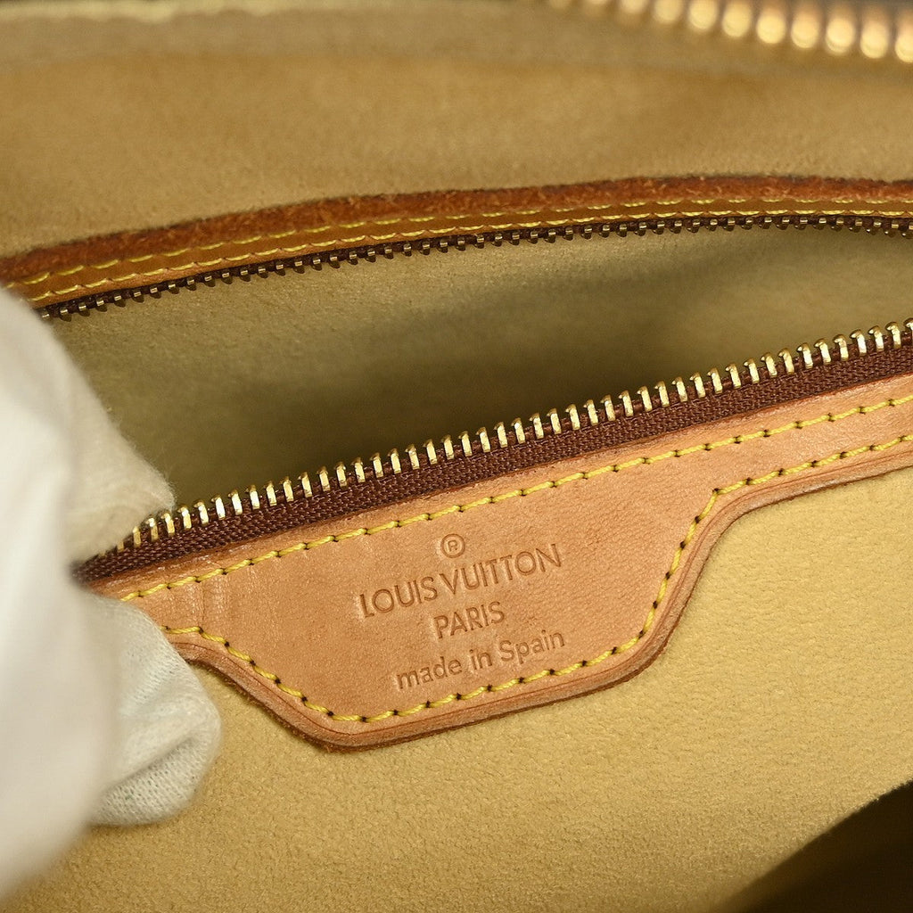 Louis Vuitton Monogram Looping Handbag Monogram Canvas Brown Canvas Shoulder Bag Bag (Pre-Owned)