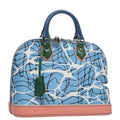 Louis Vuitton Alma Handbag Limited Edition Print Epi Leather Blue Leather Handbag (Pre-Owned)