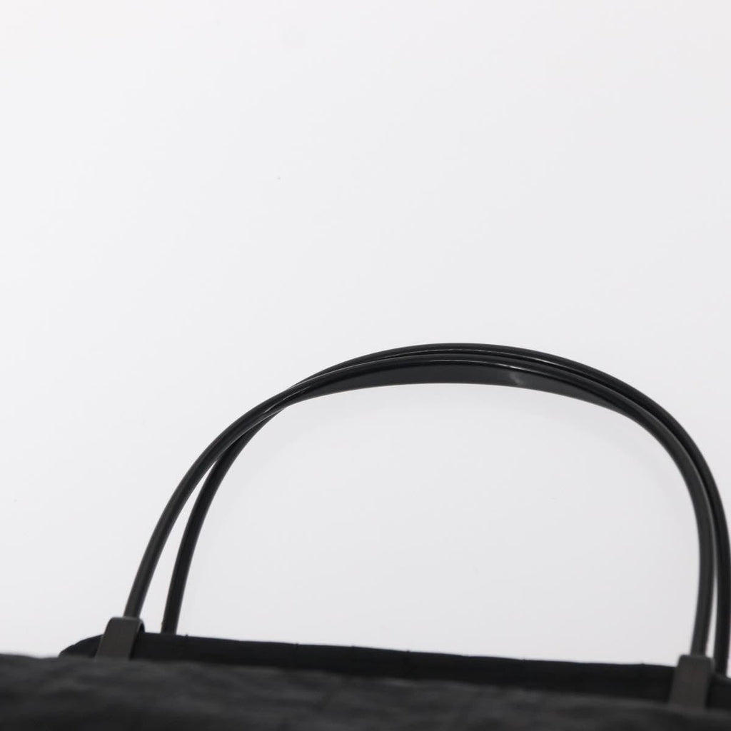 Prada Vintage Handbag Tessuto Black Nylon Handbag (Pre-Owned)