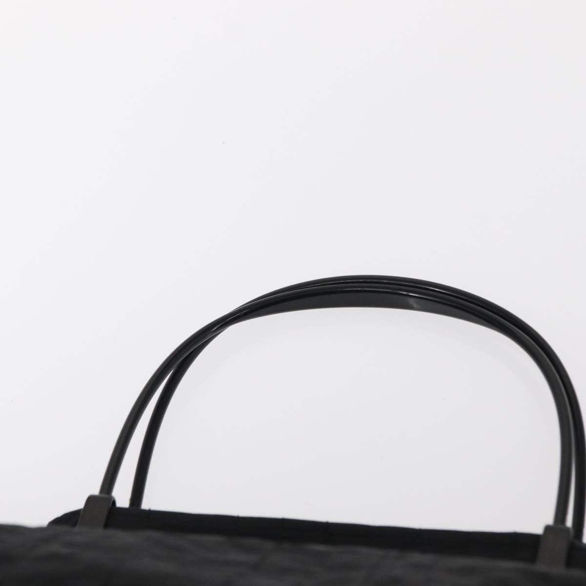 Prada Vintage Handbag Tessuto Black Nylon Handbag (Pre-Owned)