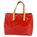 Louis Vuitton Reade Handbag Monogram Vernis Red Patent_Leather Handbag (Pre-Owned)