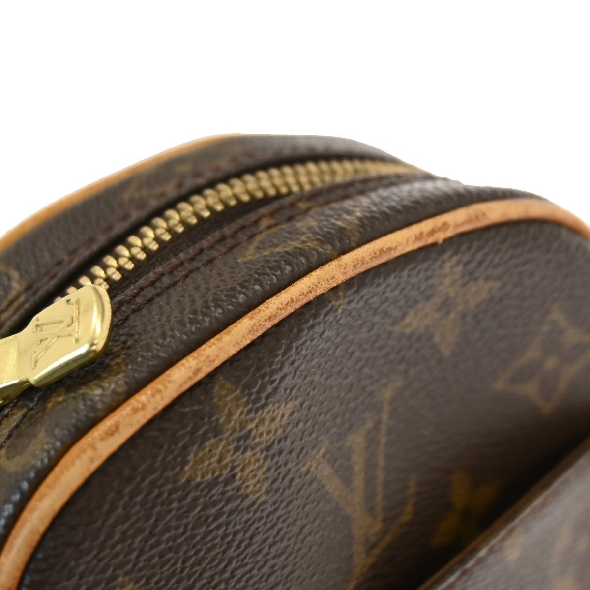 Louis Vuitton Pochette Gange Monogram Canvas Brown Canvas Clutche & Pouche Bag (Pre-Owned)