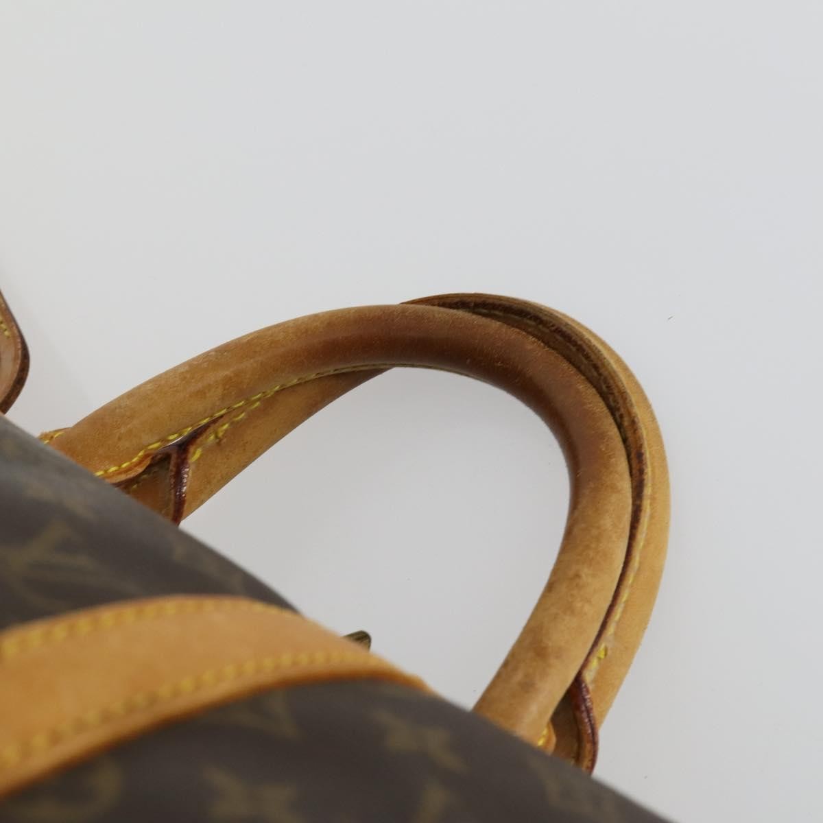 Louis Vuitton Keepall Bag Monogram Canvas Brown Canvas Travel Bag Bag (Pre-Owned)