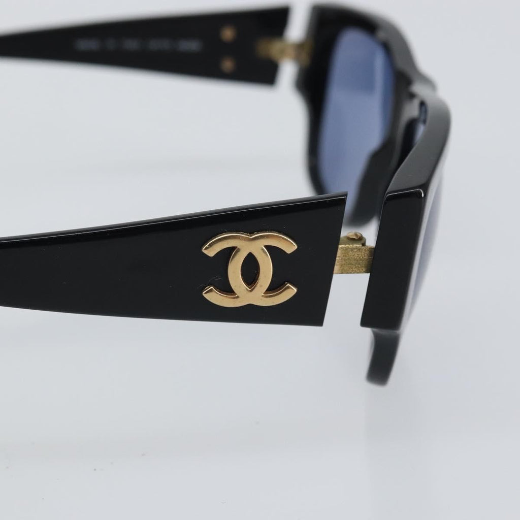Chanel Logo Cc Sunglasses Plastic Black Plastic Sunglasse Accessory (Pre-Owned)