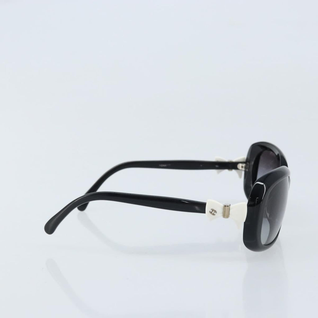Chanel Logo Cc Sunglasses Plastic Black Plastic Sunglasse Accessory (Pre-Owned)