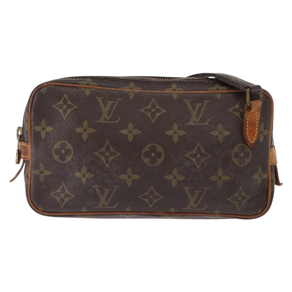 Louis Vuitton Pochette Marly Bandouliere Bag Monogram Canvas Brown Canvas Shoulder Bag Bag (Pre-Owned)