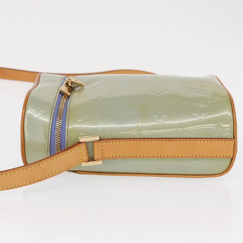 Louis Vuitton Sullivan Handbag Monogram Vernis Gray Patent_Leather Shoulder Bag Bag (Pre-Owned)