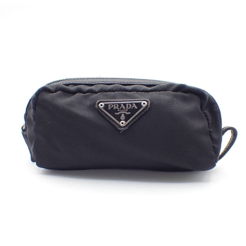 Prada Padded Zip Belt Bag Tessuto Black Nylon Clutche & Pouche Bag (Pre-Owned)