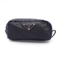 Prada Padded Zip Belt Bag Tessuto Black Nylon Clutche & Pouche Bag (Pre-Owned)