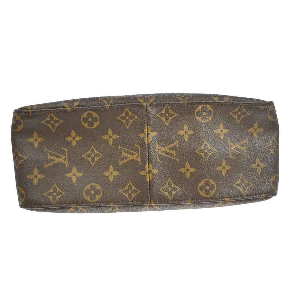 Louis Vuitton Monogram Looping Handbag Monogram Canvas Brown Canvas Shoulder Bag Bag (Pre-Owned)