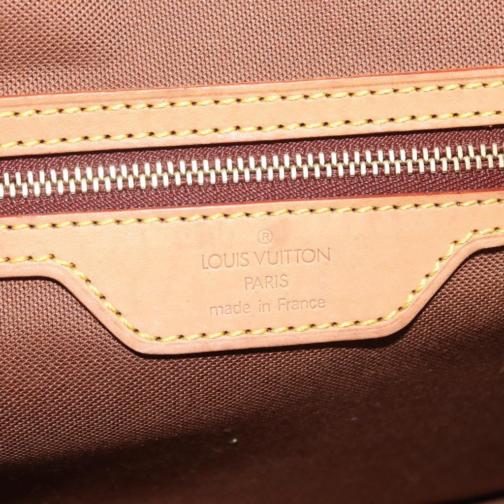 Louis Vuitton Sologne Handbag Monogram Canvas Brown Canvas Shoulder Bag Bag (Pre-Owned)