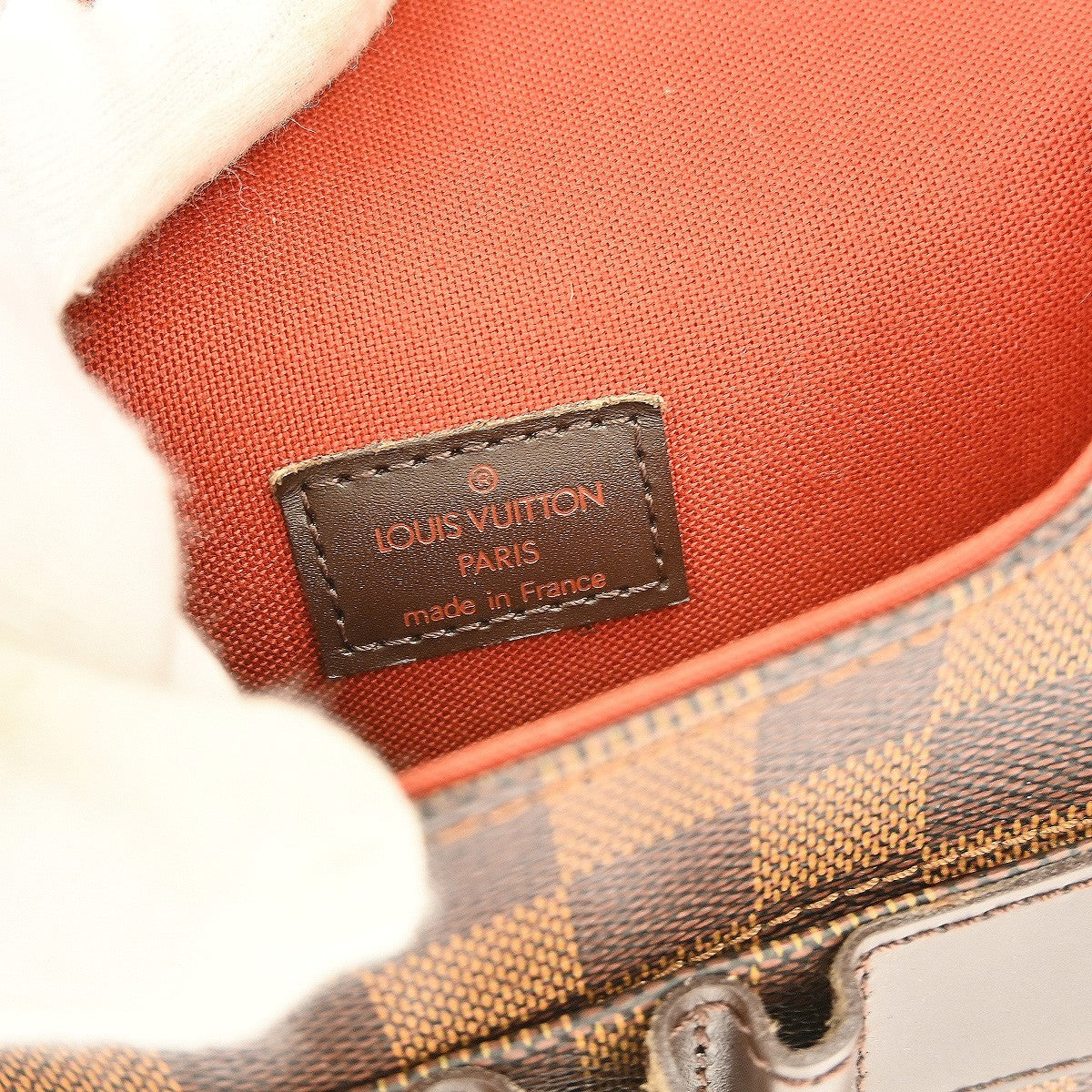 Louis Vuitton Portobello Messenger Damier Brown Canvas Shoulder Bag Bag (Pre-Owned)