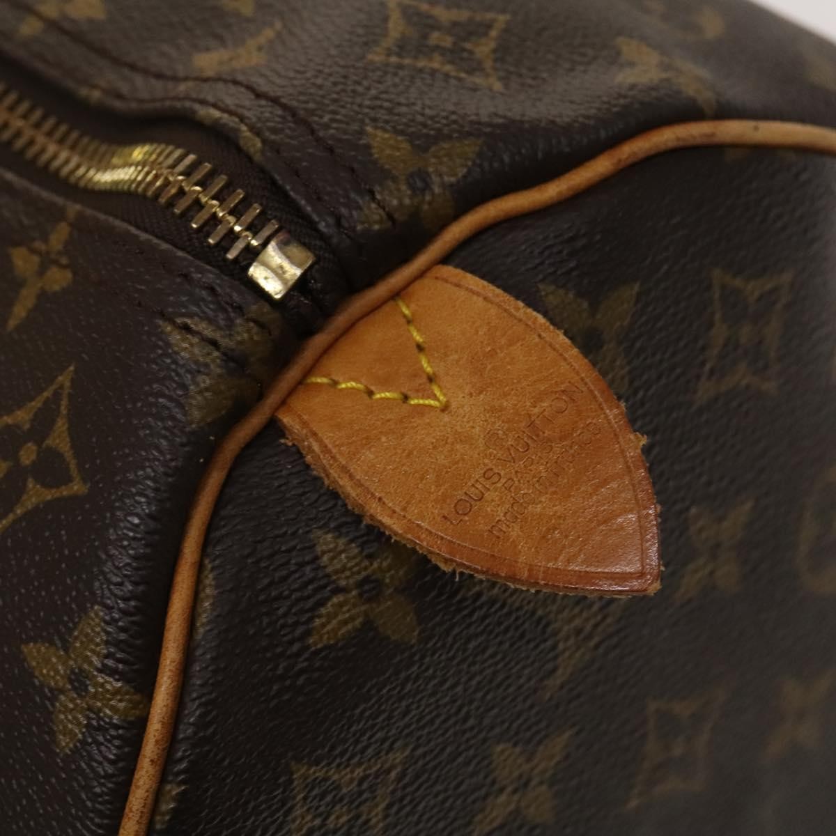 Louis Vuitton Keepall Bag Monogram Canvas Brown Canvas Travel Bag Bag (Pre-Owned)