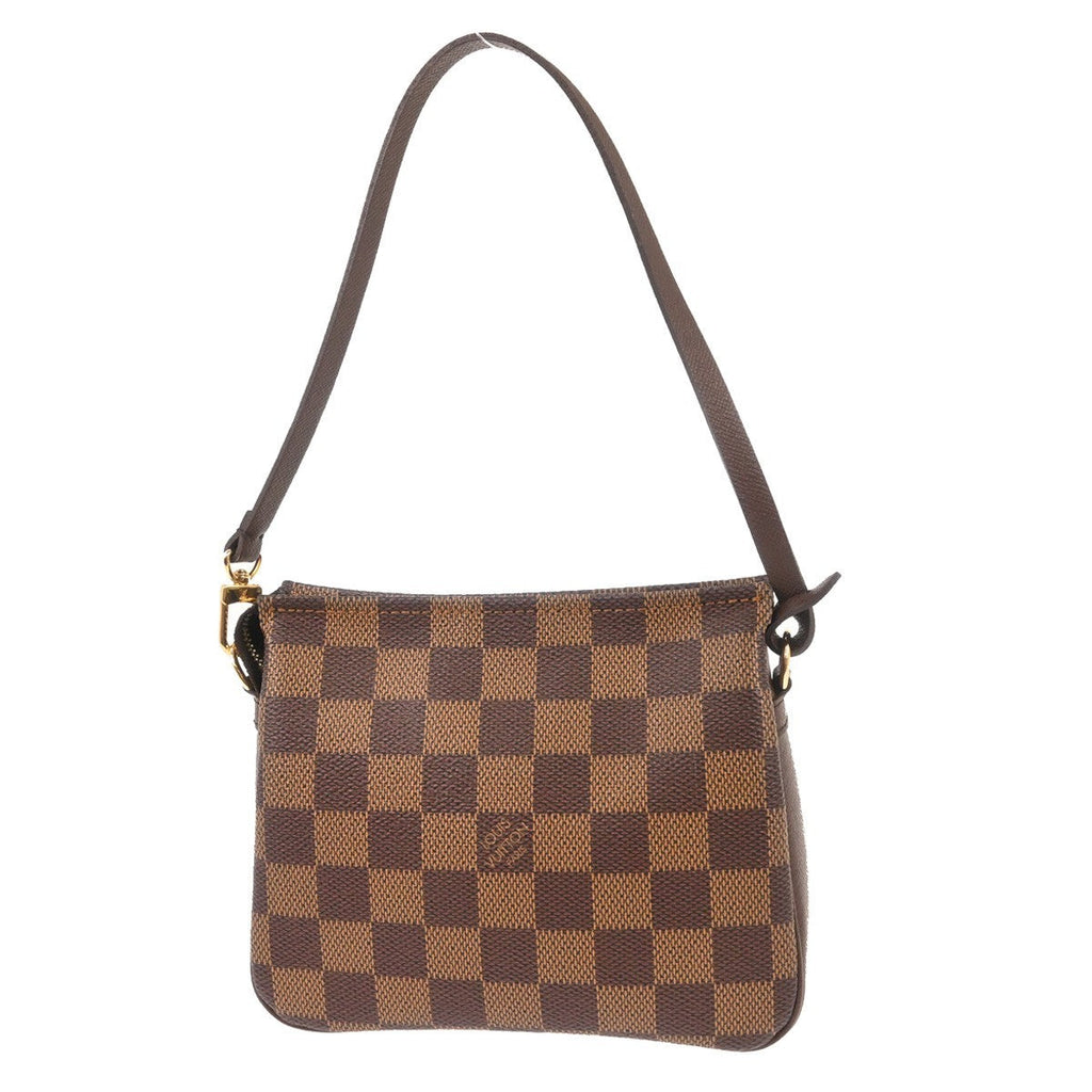 Louis Vuitton Trousse Make Up Bag Damier Canvas Brown Canvas Clutche & Pouche Bag (Pre-Owned)