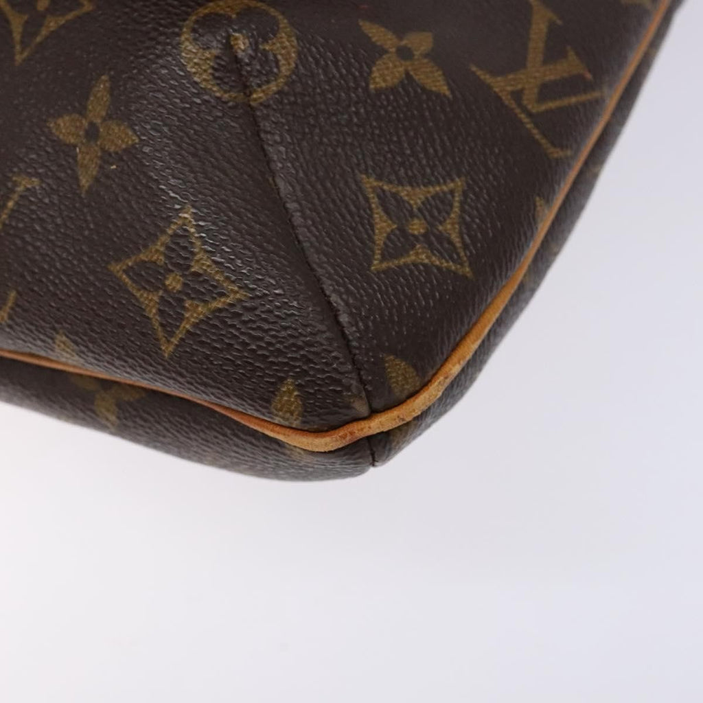 Louis Vuitton Musette Salsa Handbag Monogram Canvas Brown Canvas Bag (Pre-Owned)
