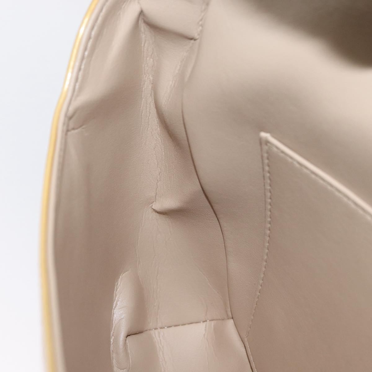 Louis Vuitton Thompson Street Handbag Monogram Vernis Beige Patent_Leather Shoulder Bag Bag (Pre-Owned)