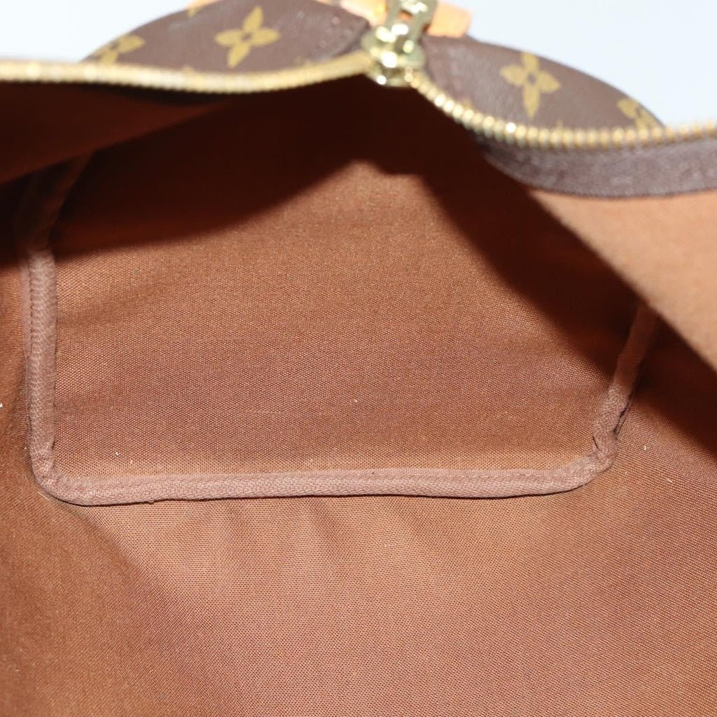 Louis Vuitton Keepall Bag Monogram Canvas Brown Canvas Travel Bag Bag (Pre-Owned)