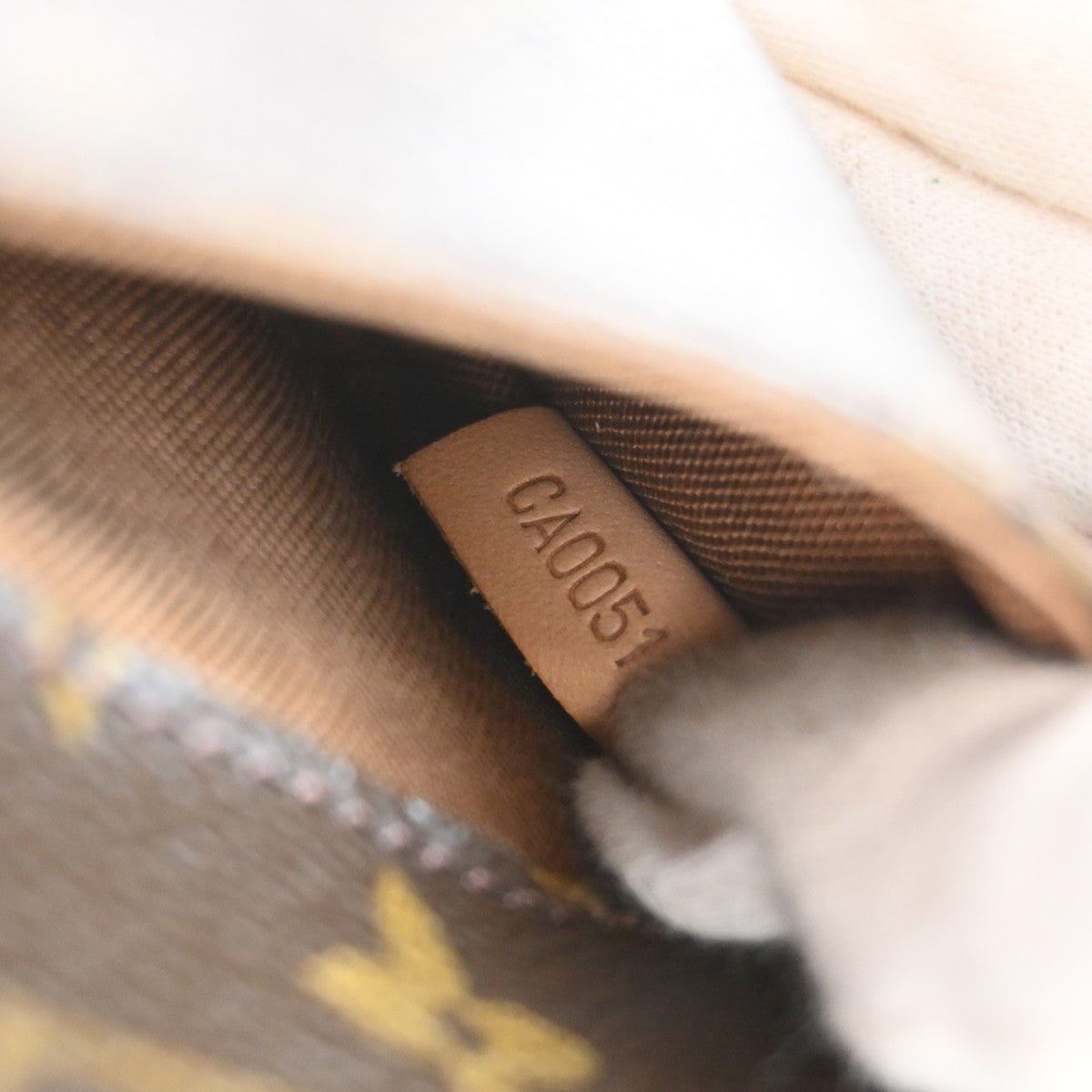 Louis Vuitton Pochette Gange Monogram Canvas Brown Canvas Clutche & Pouche Bag (Pre-Owned)