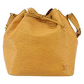Louis Vuitton Petit Noe Handbag Epi Leather Yellow Leather Shoulder Bag Bag (Pre-Owned)