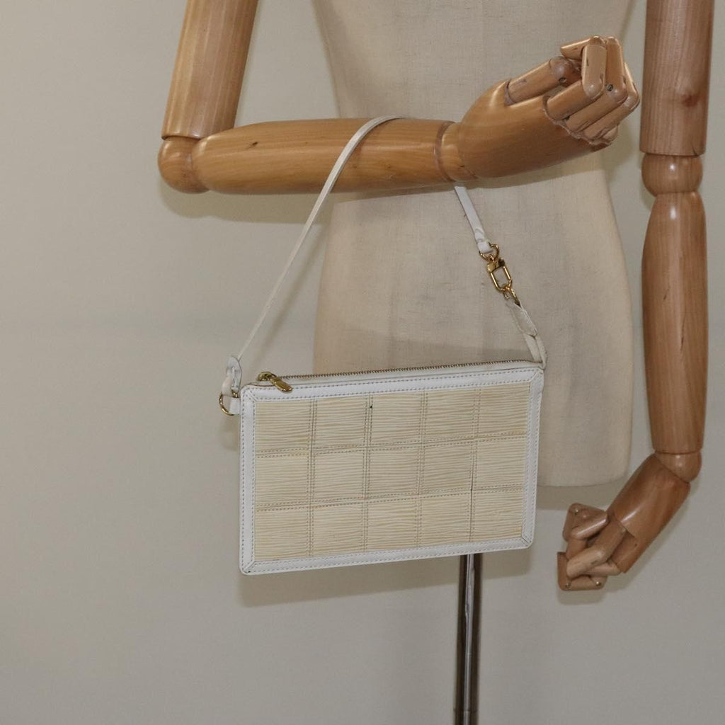 Louis Vuitton Delmonico Pochette Stretch Epi Leather Beige Leather Clutche & Pouche Bag (Pre-Owned)
