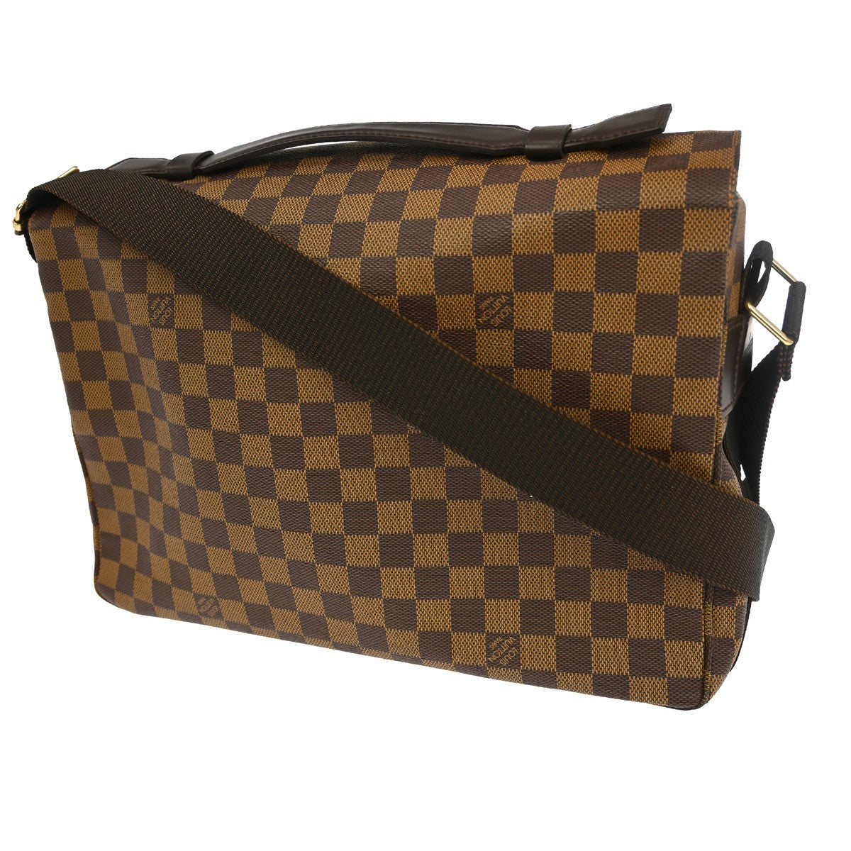 Louis Vuitton Broadway Bag Damier Brown Canvas Briefcase Bag (Pre-Owned)