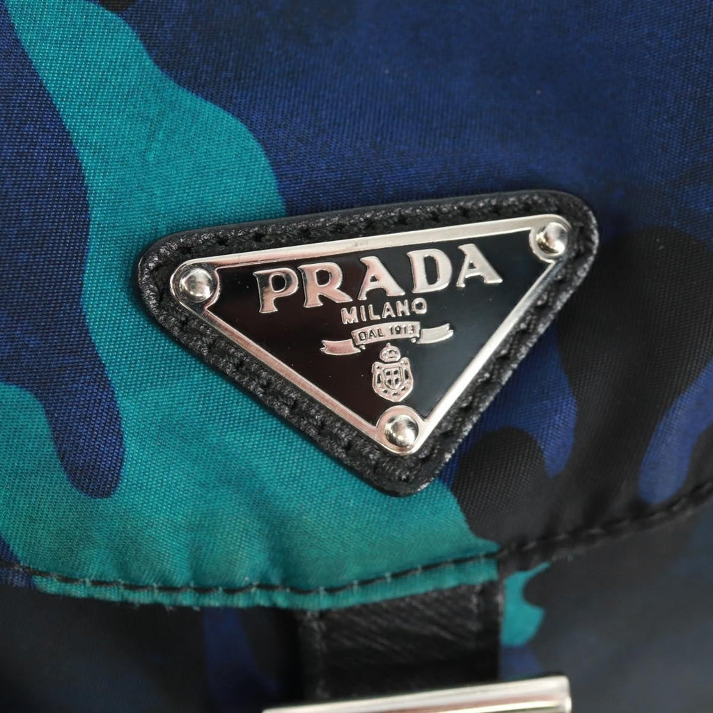 Prada Camouflage Backpack Tessuto Multicolour Nylon Backpack Bag (Pre-Owned)
