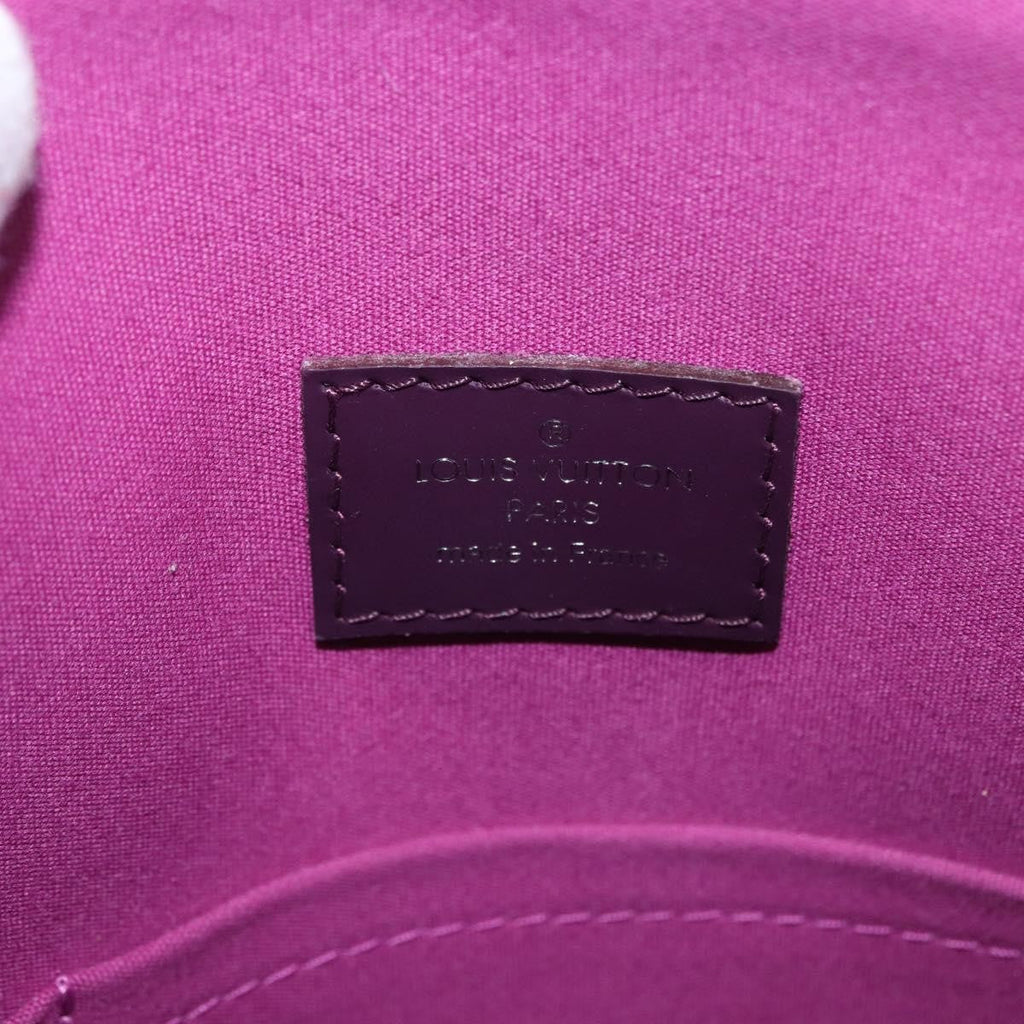 Louis Vuitton Lockit Handbag Epi Leather Purple Leather Handbag (Pre-Owned)
