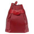 Louis Vuitton Vintage Sac D'epaule Handbag Epi Leather Red Leather Shoulder Bag Bag (Pre-Owned)