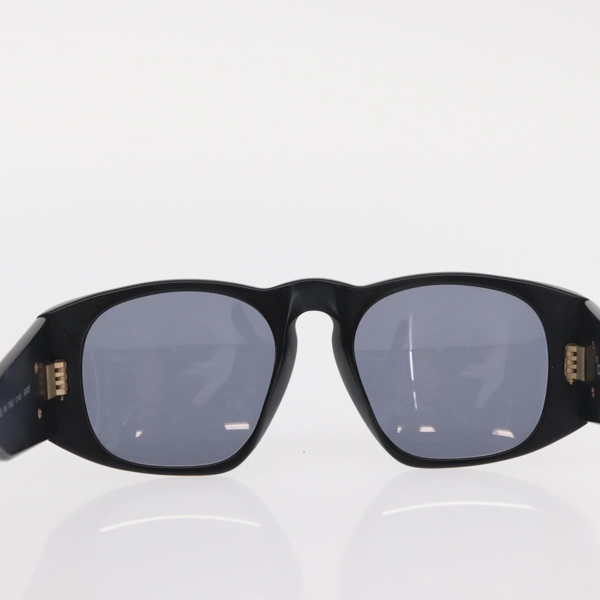 Chanel Logo Cc Sunglasses Plastic Black Plastic Sunglasse Accessory (Pre-Owned)