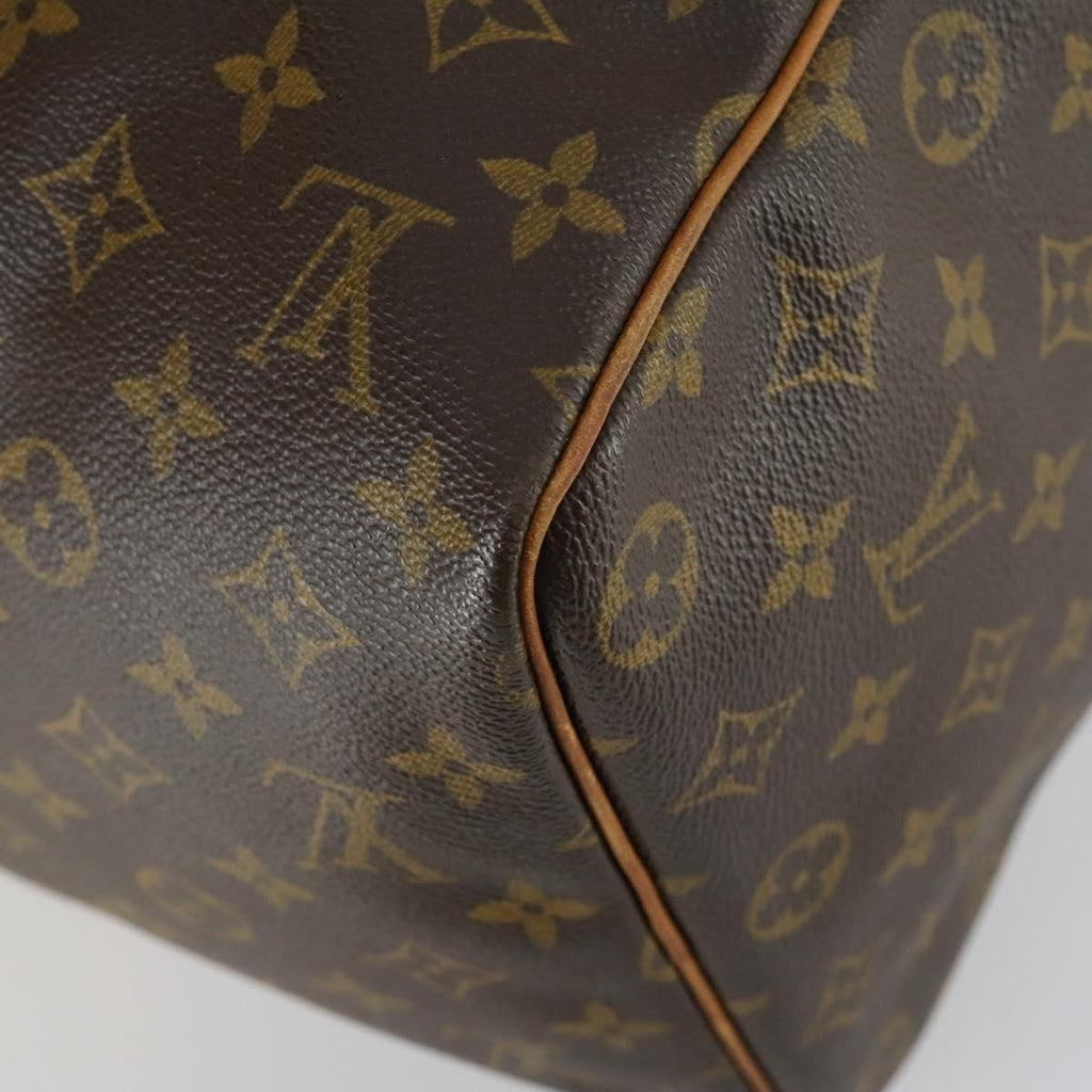 Louis Vuitton Keepall Bag Monogram Canvas Brown Canvas Travel Bag Bag (Pre-Owned)