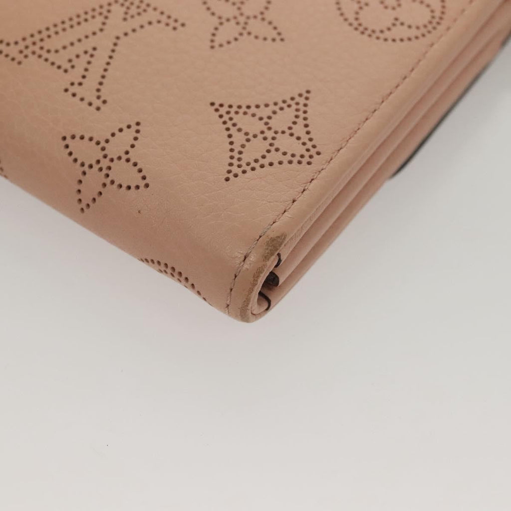 Louis Vuitton Iris Wallet Mahina Leather Pink Leather Wallets Accessory (Pre-Owned)