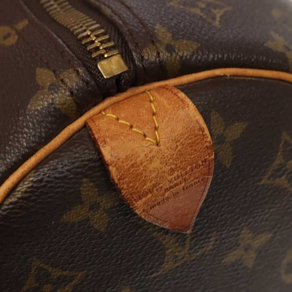 Louis Vuitton Keepall Bag Monogram Canvas Brown Canvas Travel Bag Bag (Pre-Owned)