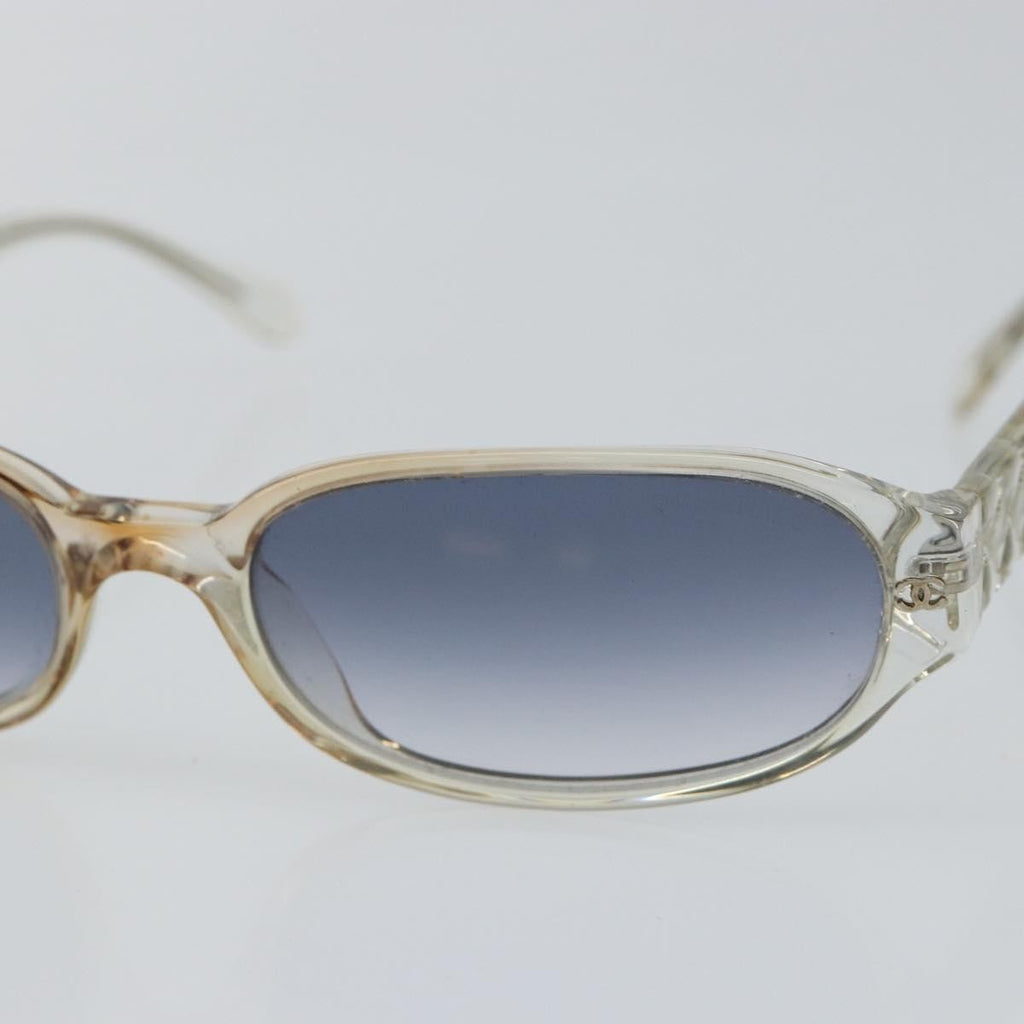 Chanel Logo Cc Sunglasses Plastic Clear Plastic Sunglasse Accessory (Pre-Owned)
