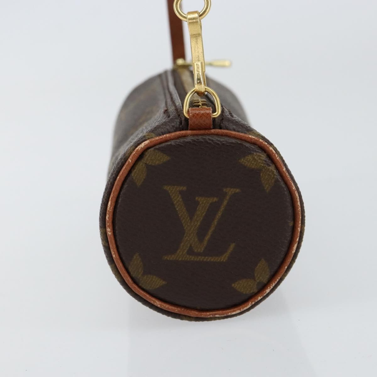 Louis Vuitton Papillon Pochette Monogram Canvas Brown Canvas Clutche & Pouche Bag (Pre-Owned)