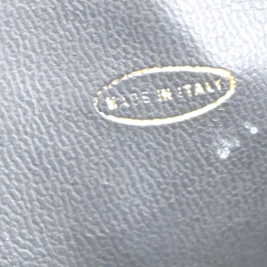 Chanel Vanity Pouch Leather Black Leather Bag (Pre-Owned)