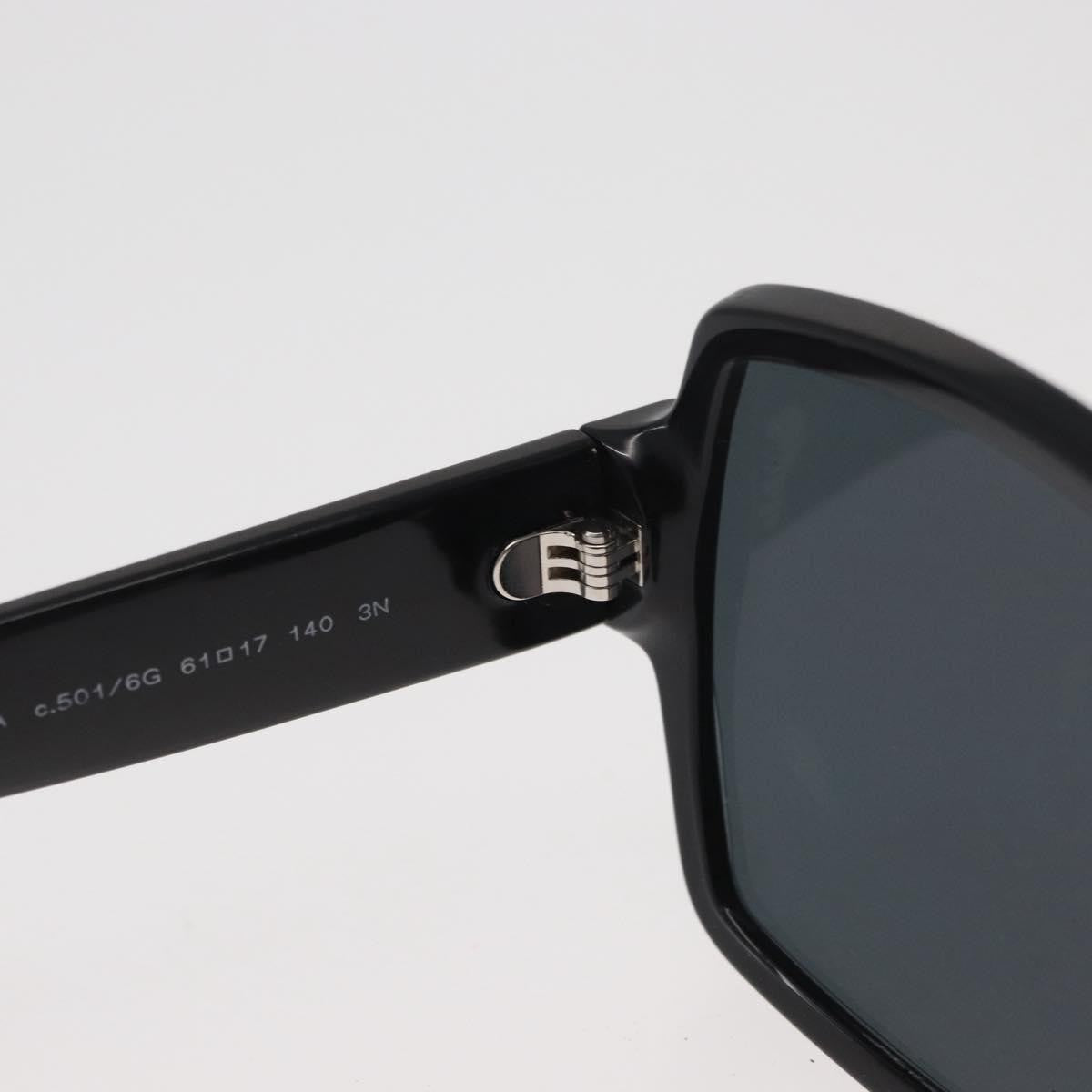 Chanel Logo Cc Sunglasses Plastic Black Plastic Sunglasse Accessory (Pre-Owned)