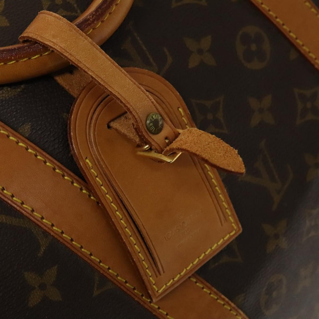 Louis Vuitton Keepall Bag Monogram Canvas Brown Canvas Travel Bag Bag (Pre-Owned)