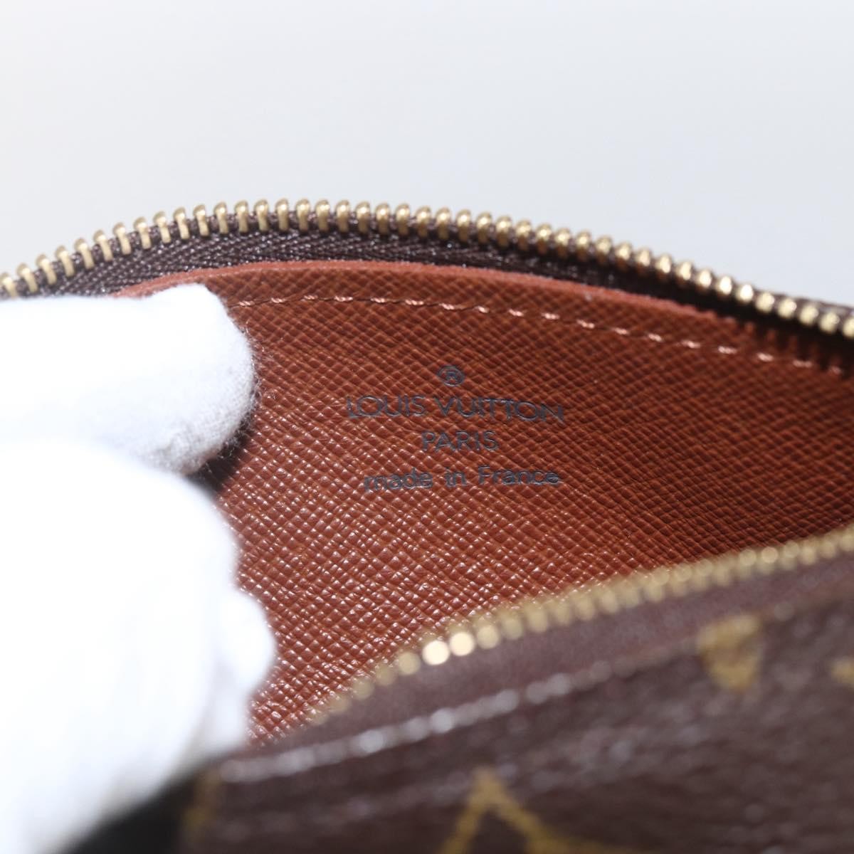 Louis Vuitton Papillon Pochette Monogram Canvas Brown Canvas Clutche & Pouche Bag (Pre-Owned)